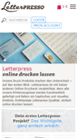 Mobile Screenshot of letterpresso.com